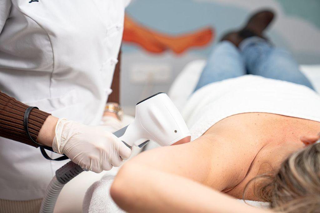 Laserontharing behandeling lichaam